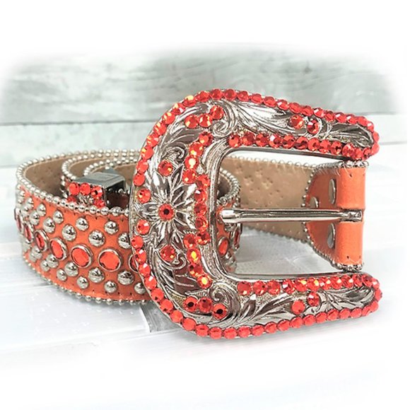 BB Simon Accessories - B.B.Simon Women's Swarovski Crystal Belt D…